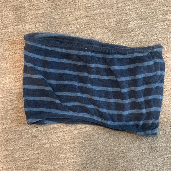 medium ae american eagle striped tube top - Picture 2 of 3